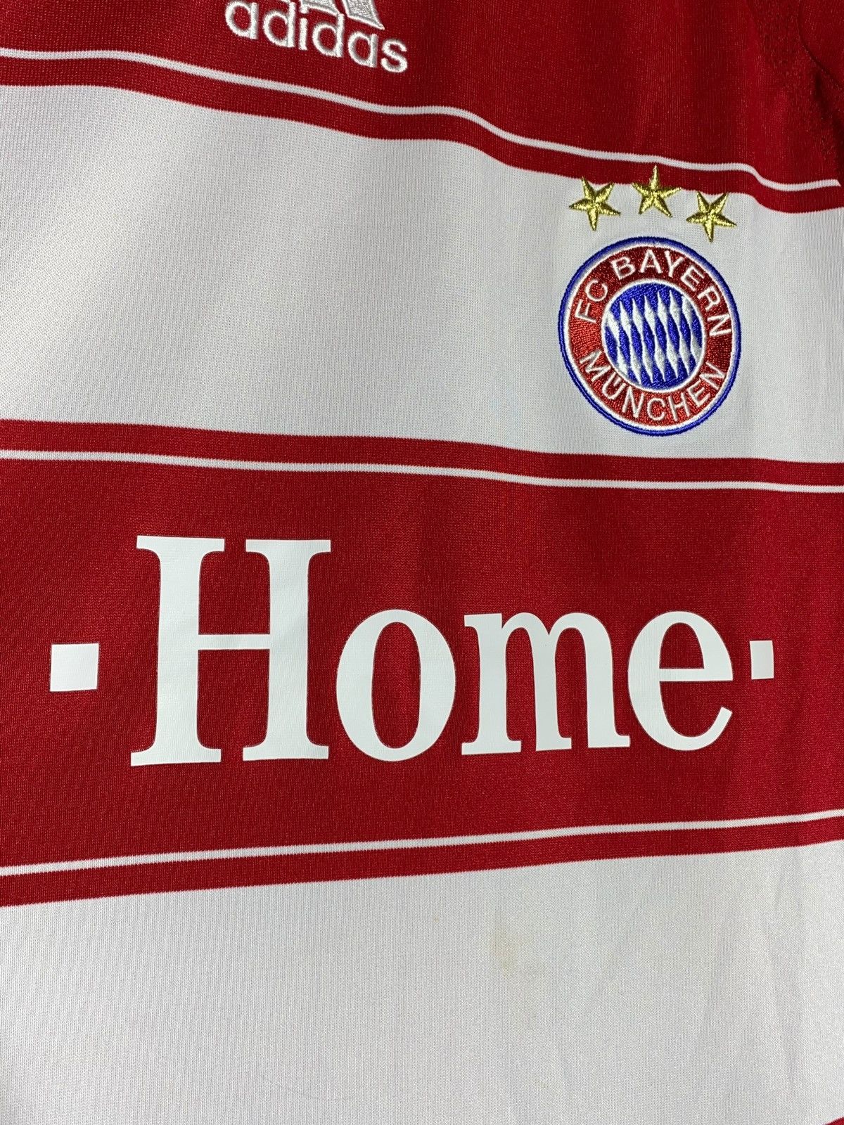 Adidas 🔥 BAYERN MUNCHEN ADIDAS 2000S FOOTBALL SHIRT Y2K RIBERY ERA Size US L / EU 52-54 / 3 - 6 Thumbnail