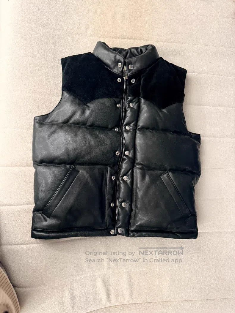 The Real McCoy's The Real McCoys Deerskin down vest Size US L / EU 52-54 / 3 - 2 Thumbnail