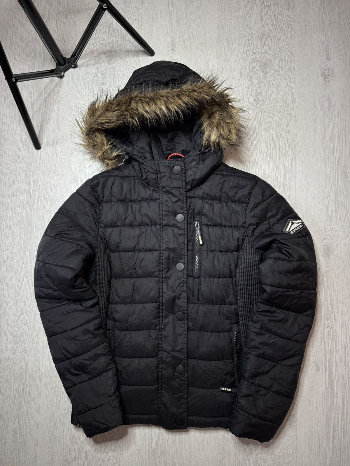 If Six Was Nine Superdry faded Fur Hood ifsixwasnine LGB styled Size M / US 6-8 / IT 42-44 - 2 Thumbnail