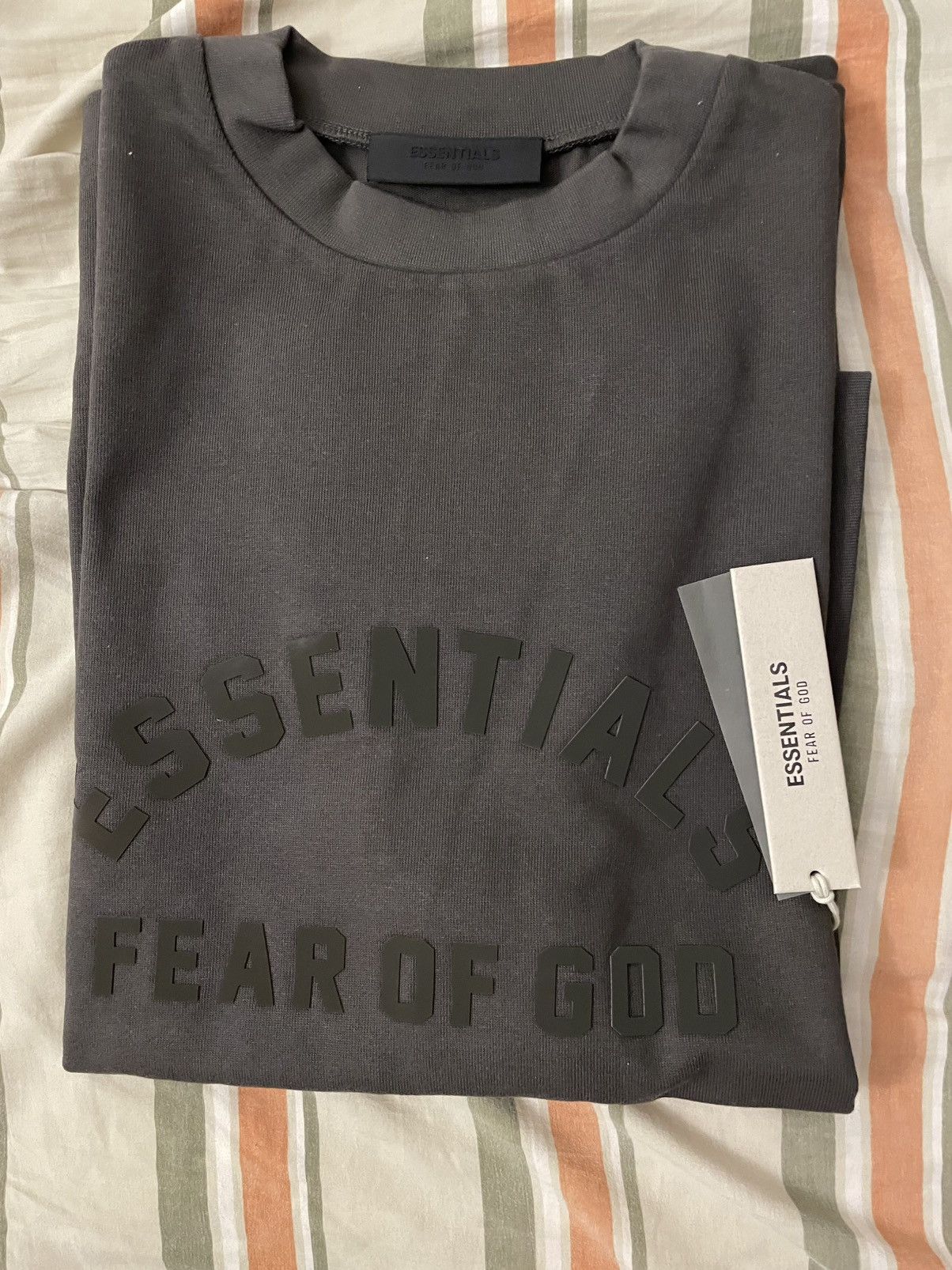 Essentials × Fear of God Essentials Fear of God Crewneck Tee Size L Ink Size US L / EU 52-54 / 3 - 5 Thumbnail