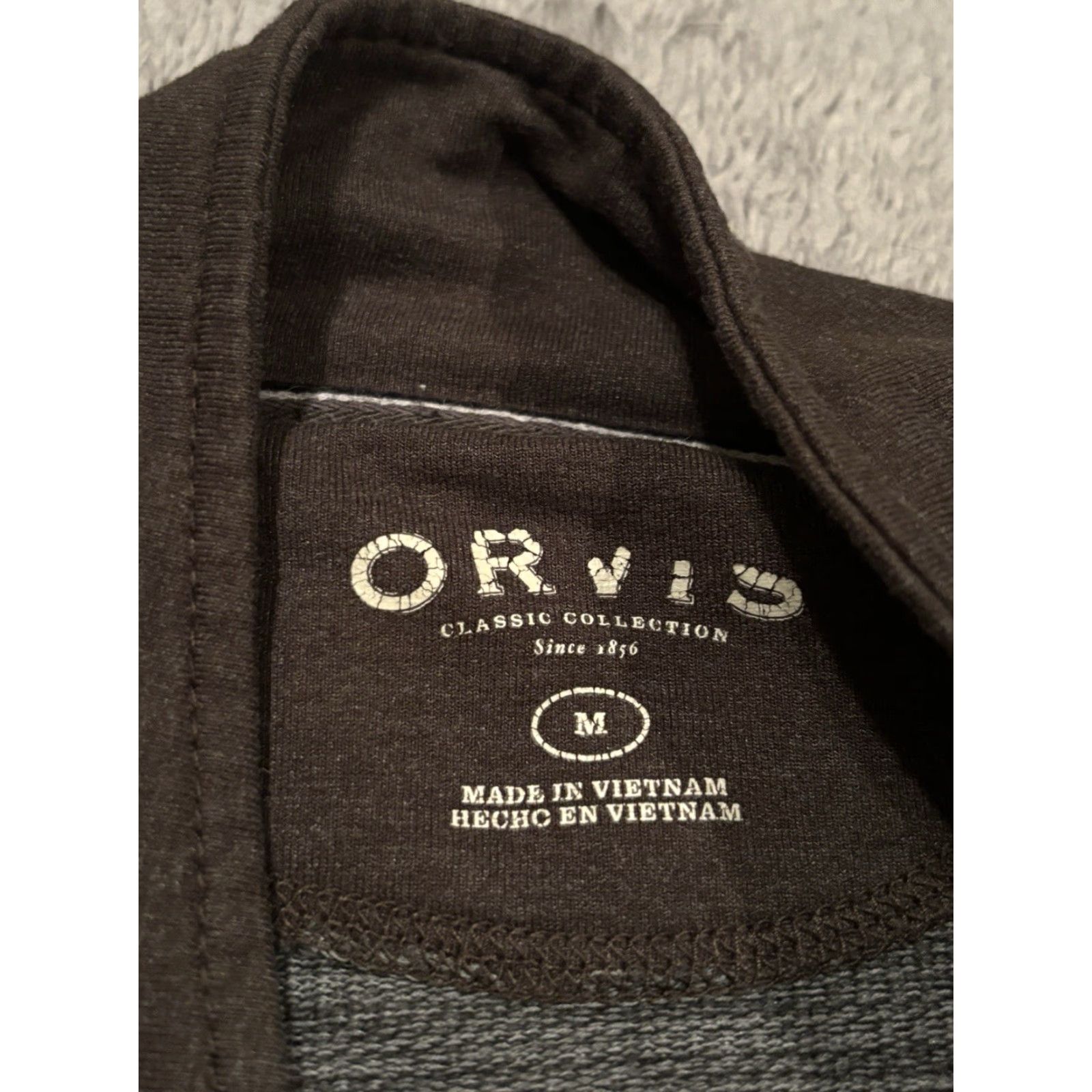 Orvis Orvis Pullover Mens Medium Gray 1/4 Zip Logo Outdoor Camping Fishing Size US M / EU 48-50 / 2 - 3 Thumbnail