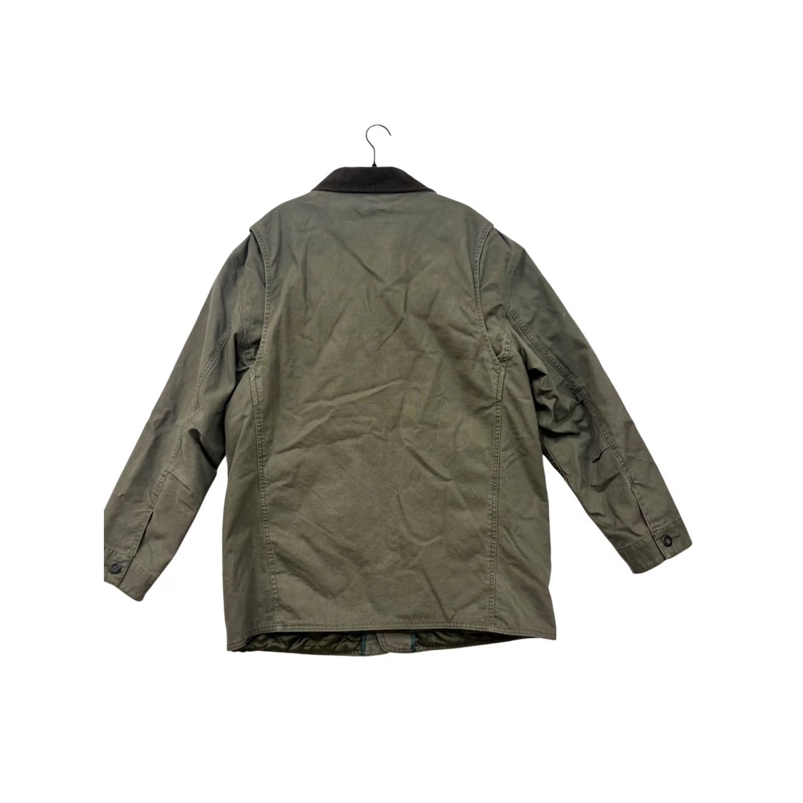 Orvis Orvis Jacket Corduroy Collar Olive Quilted Mens L Cotton Polyester Coat/Field Coat Size US L / EU 52-54 / 3 - 2 Thumbnail