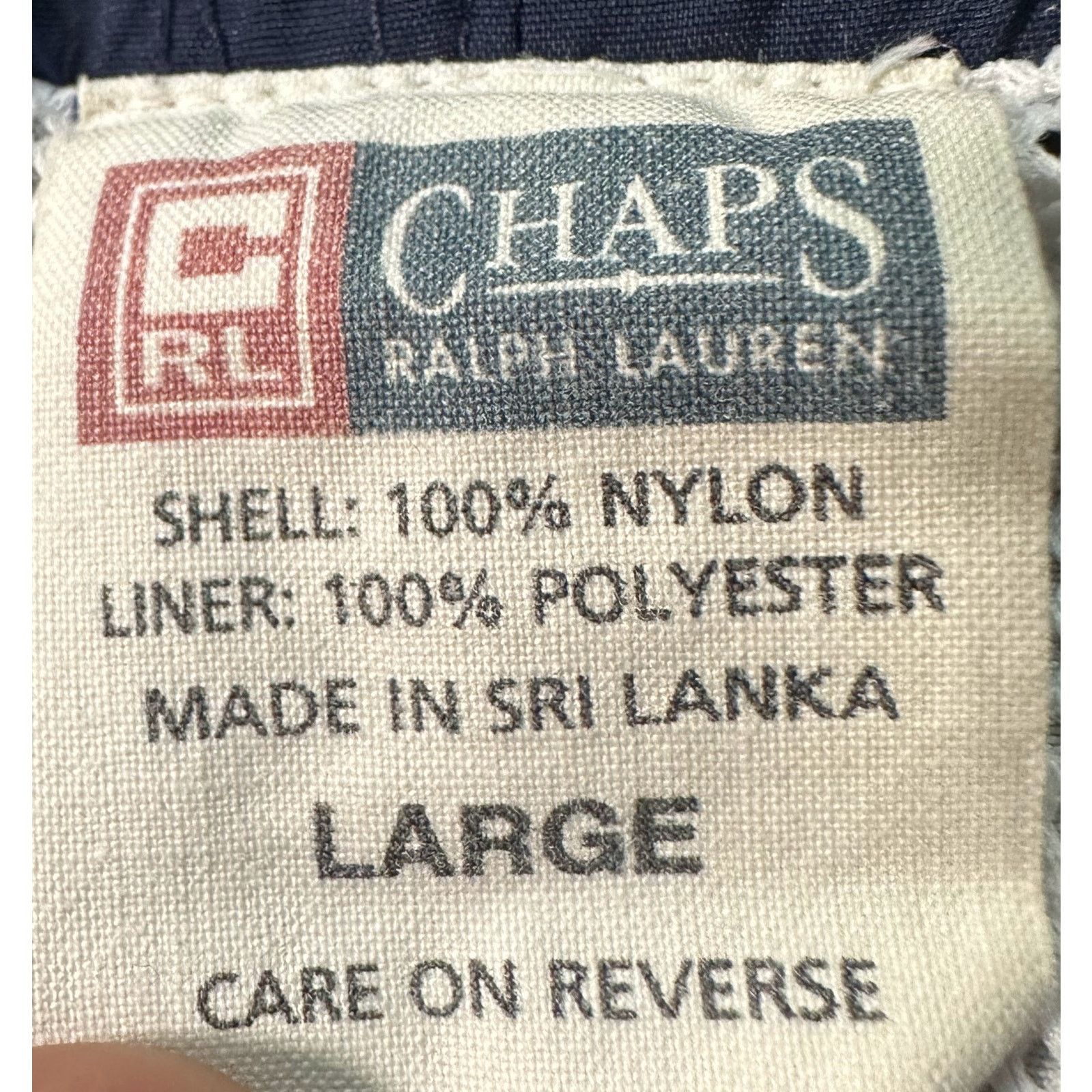 Chaps Vintage Chaps Ralph Lauren Swim Trunks Mens Lg Blue White Size US 34 / EU 50 - 8 Thumbnail