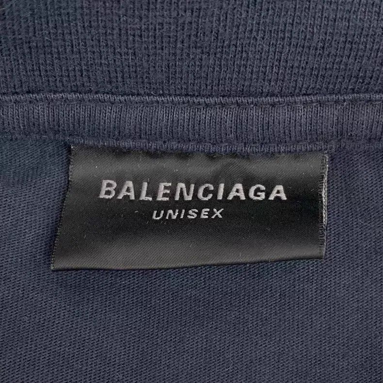 Balenciaga Balenciaga Black Logo Letter Distressed Short Sleeve Dress Size S / US 4 / IT 40 - 7 Thumbnail