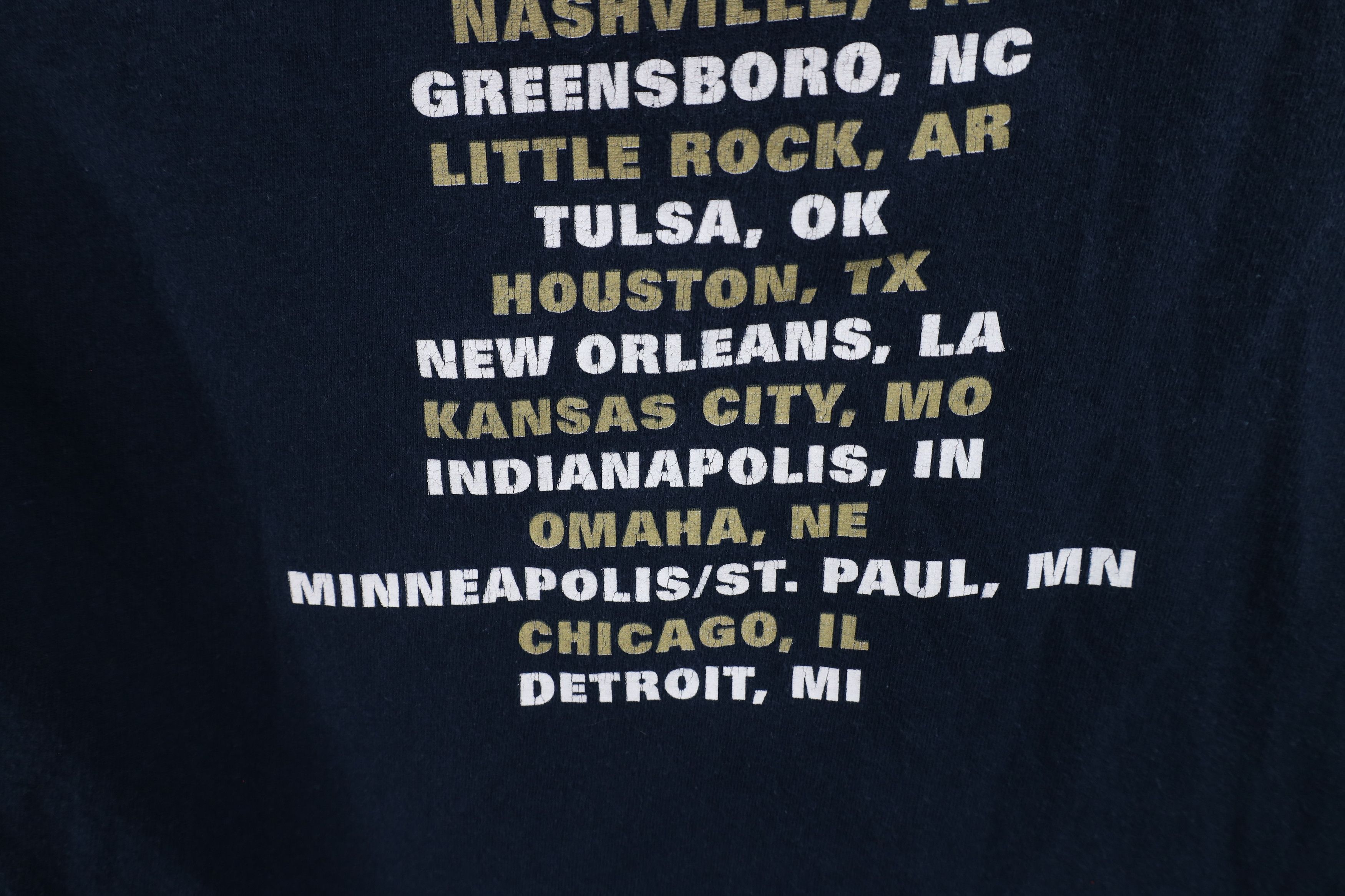 Vintage Vintage Y2K 2011 North American Tour Bob Seger Band T-Shirt Size US L / EU 52-54 / 3 - 12 Thumbnail