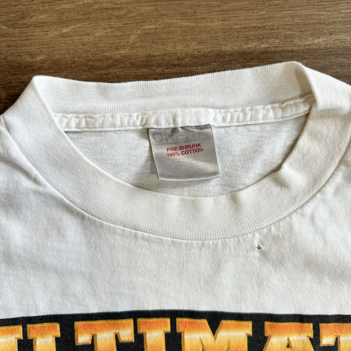Rap Tees × Vintage 1996 De La Hoya Vs Chavez Boxing Promo White Ultimate Glory Size US XL / EU 56 / 4 - 4 Thumbnail
