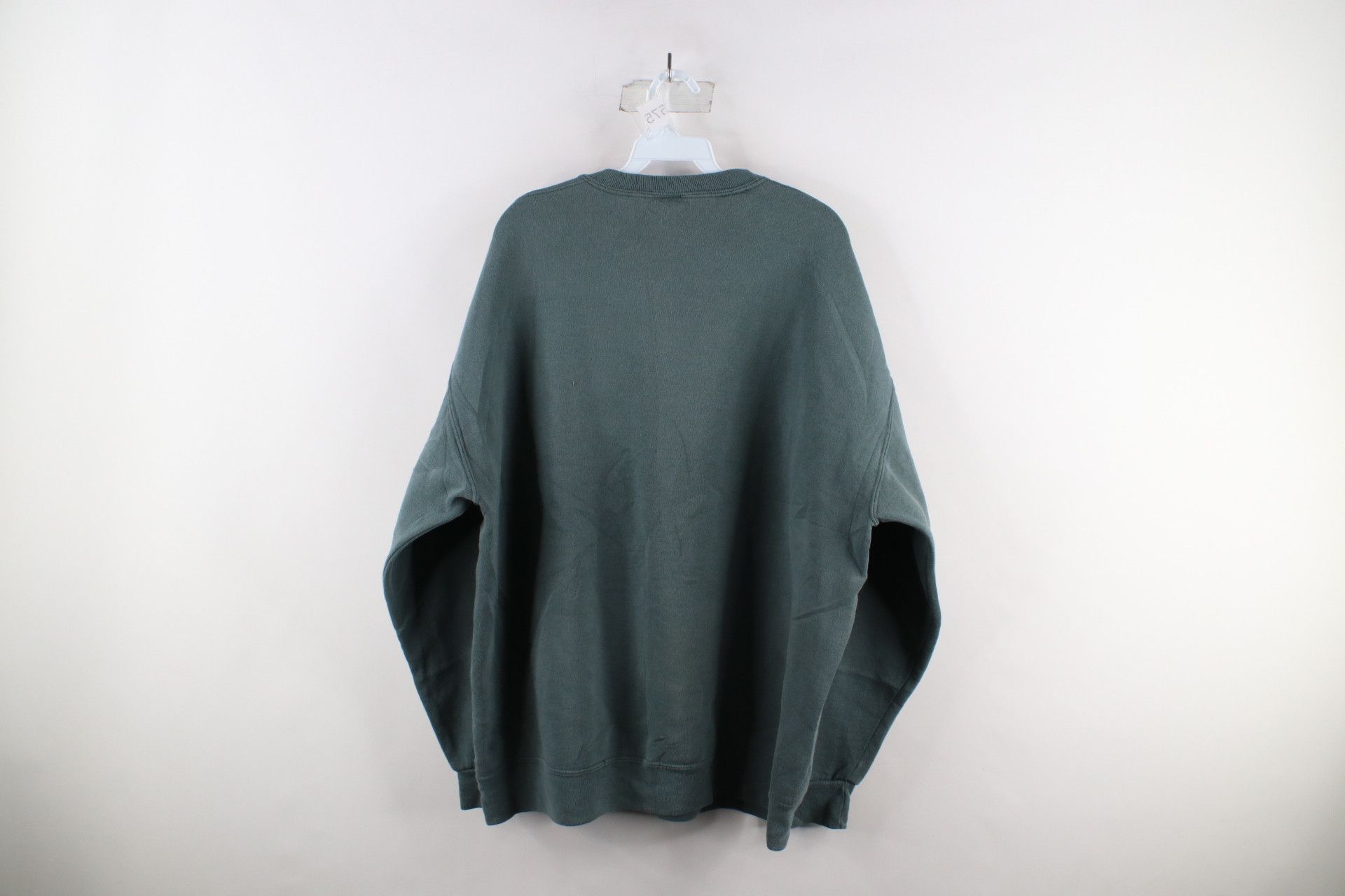 Russell Athletic Vintage 90s Russell Athletic Blank Crewneck Sweatshirt Green Size US XL / EU 56 / 4 - 6 Thumbnail