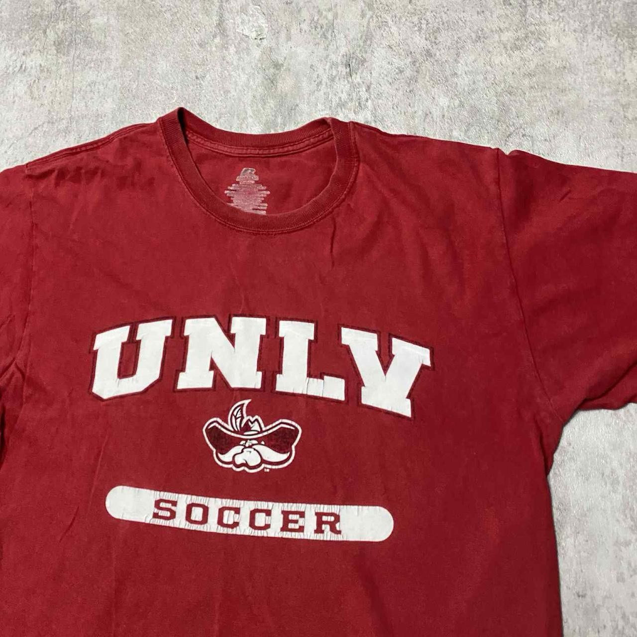 Other UNLV red & white soccer tee soccer Size US M / EU 48-50 / 2 - 2 Thumbnail