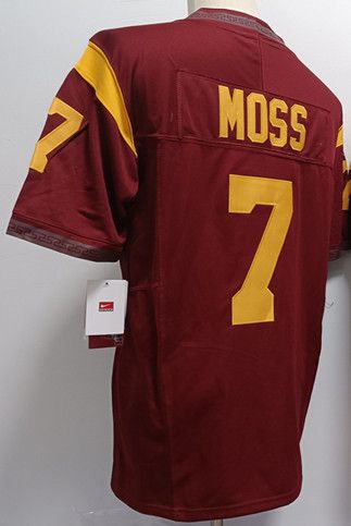 Other Men's USC Trojans #7 Miller Moss Red Stitched Jersey Size US L / EU 52-54 / 3 - 1 Thumbnail