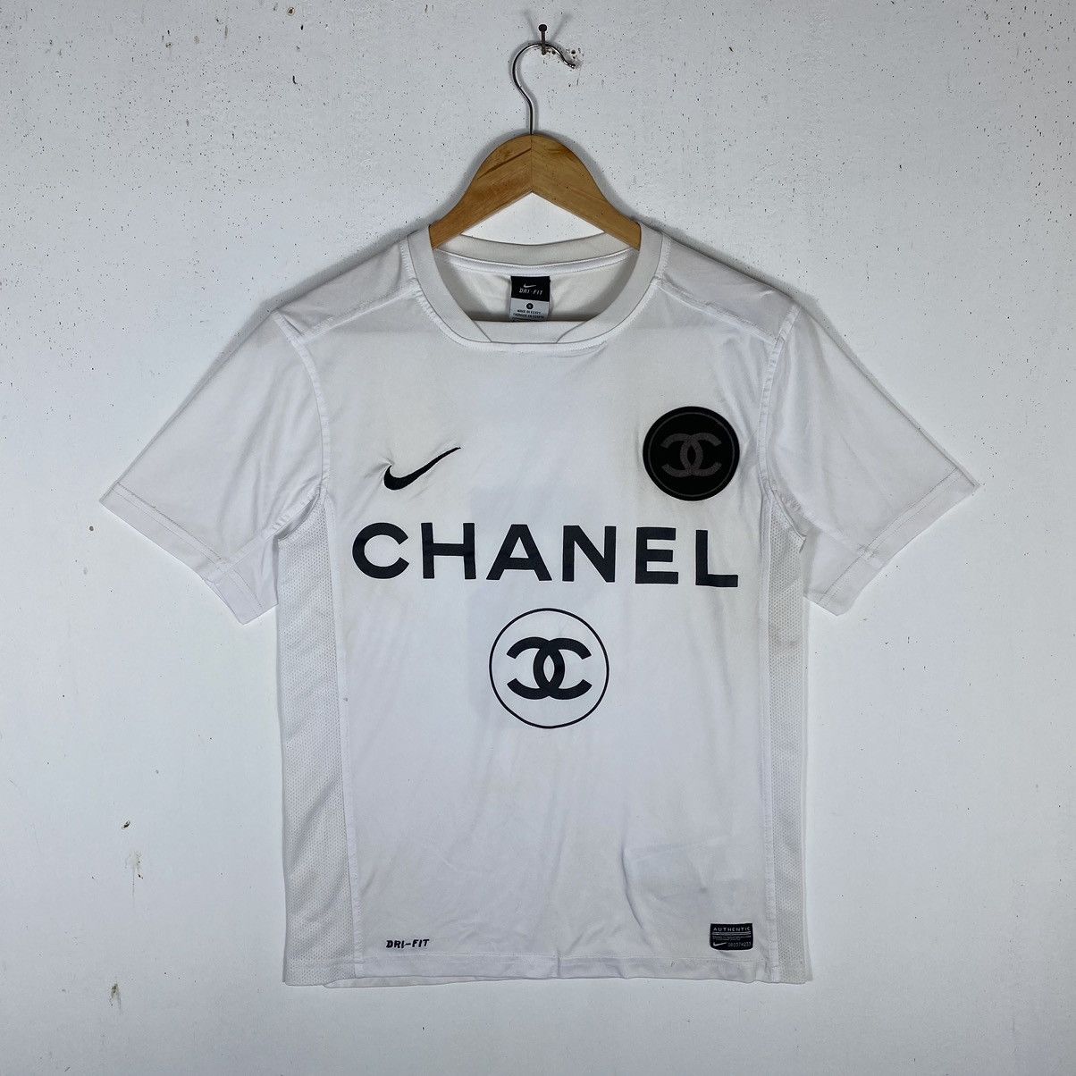 Custom Nike Streetwear NIKE CHANEL COCO 5 DRI FIT JERSEY Grailed