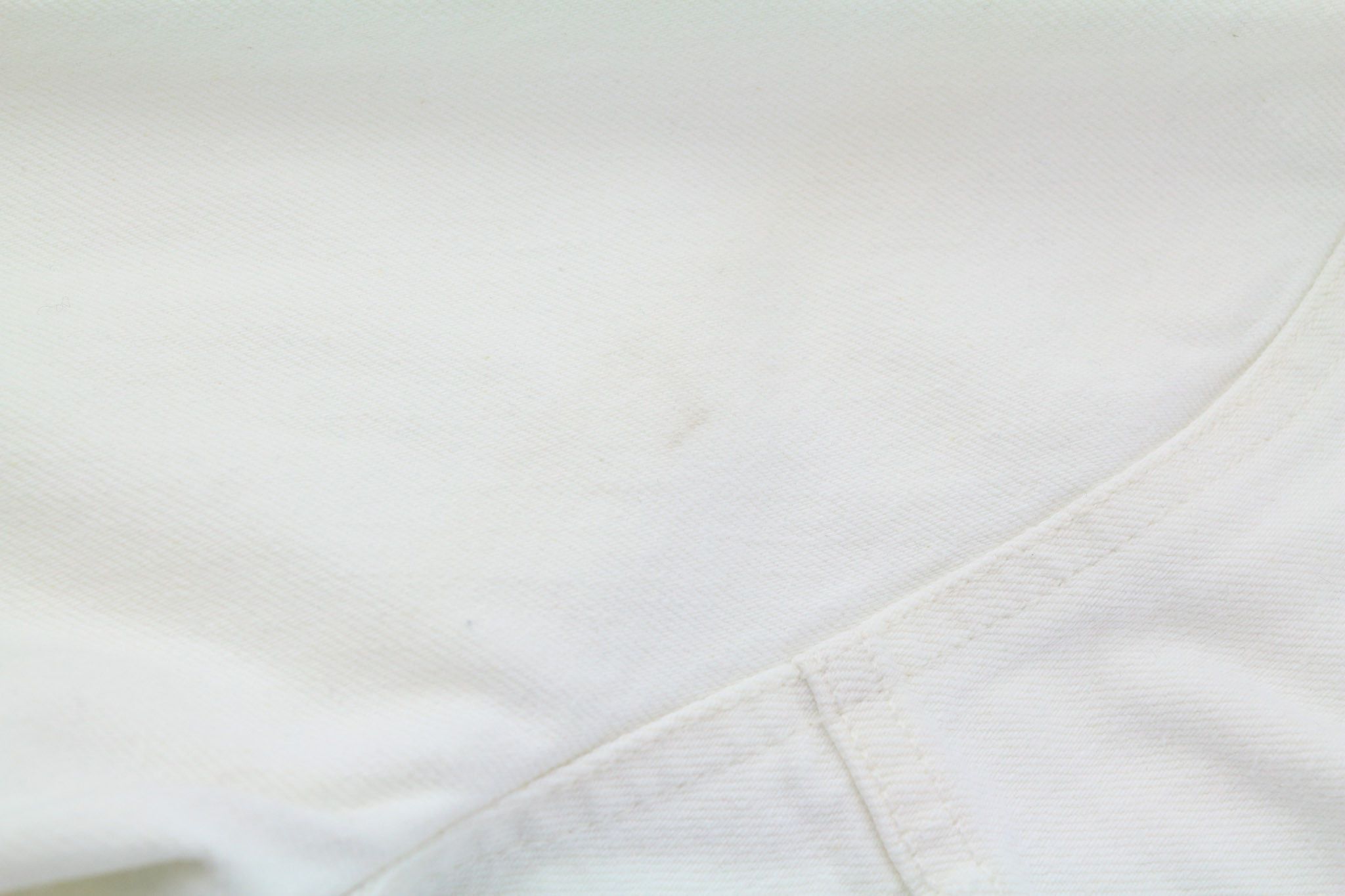 Nudie Jeans BILLY L Pitch White Worn Polo Unlined Light Jacket 82425 Size US L / EU 52-54 / 3 - 10 Thumbnail