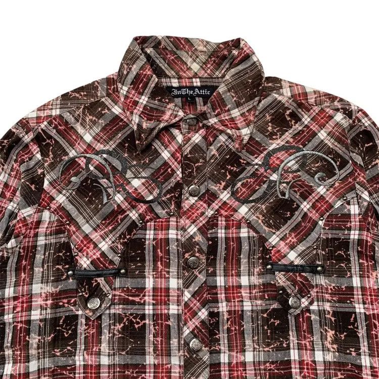 In The Attic In the Attic Embroidered Lgb Ifsixwasnine Style Flannel Size US L / EU 52-54 / 3 - 9 Thumbnail