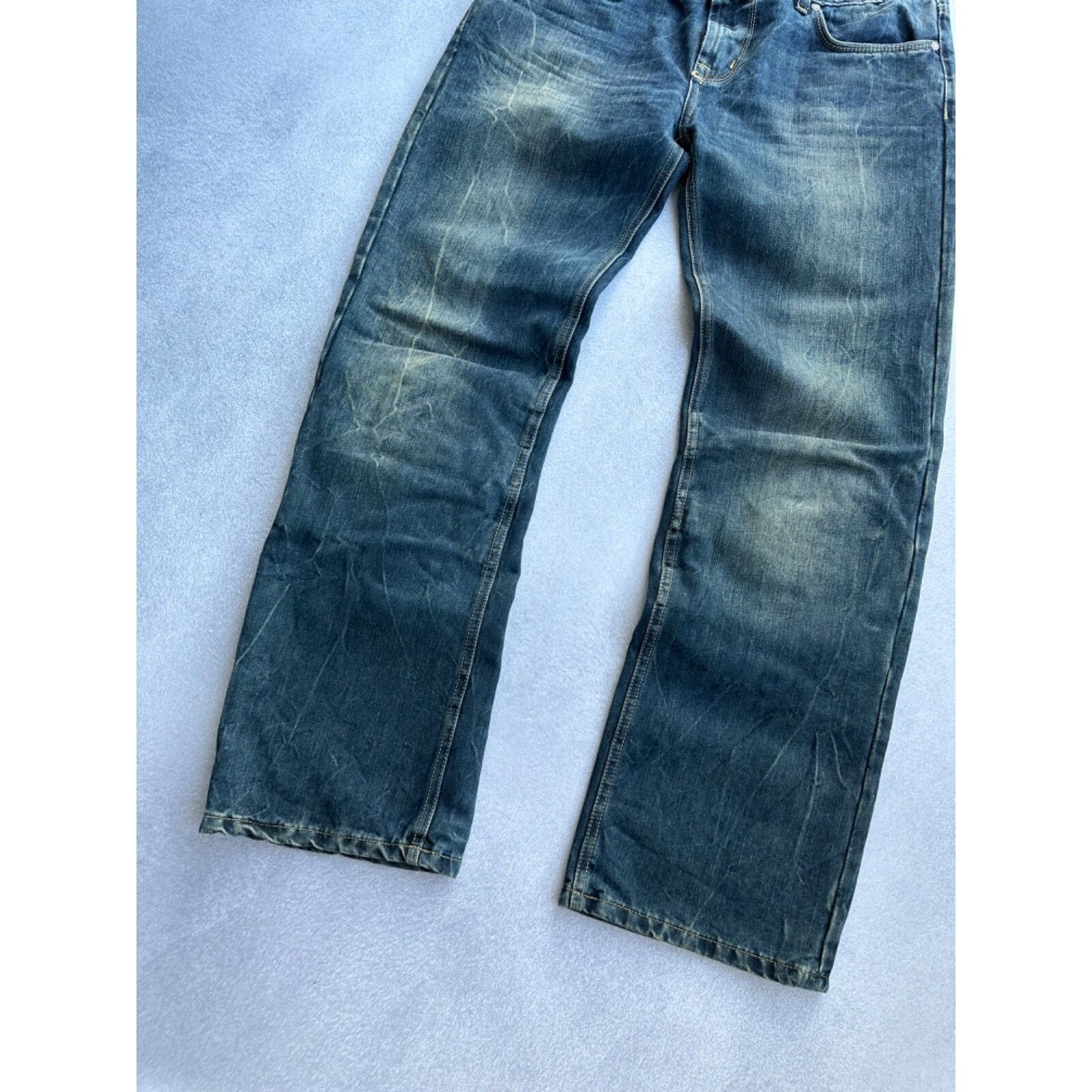 Vintage VTG King Kerosin Moto Japanese Heavy Jeans Size US 36 / EU 52 - 3 Thumbnail