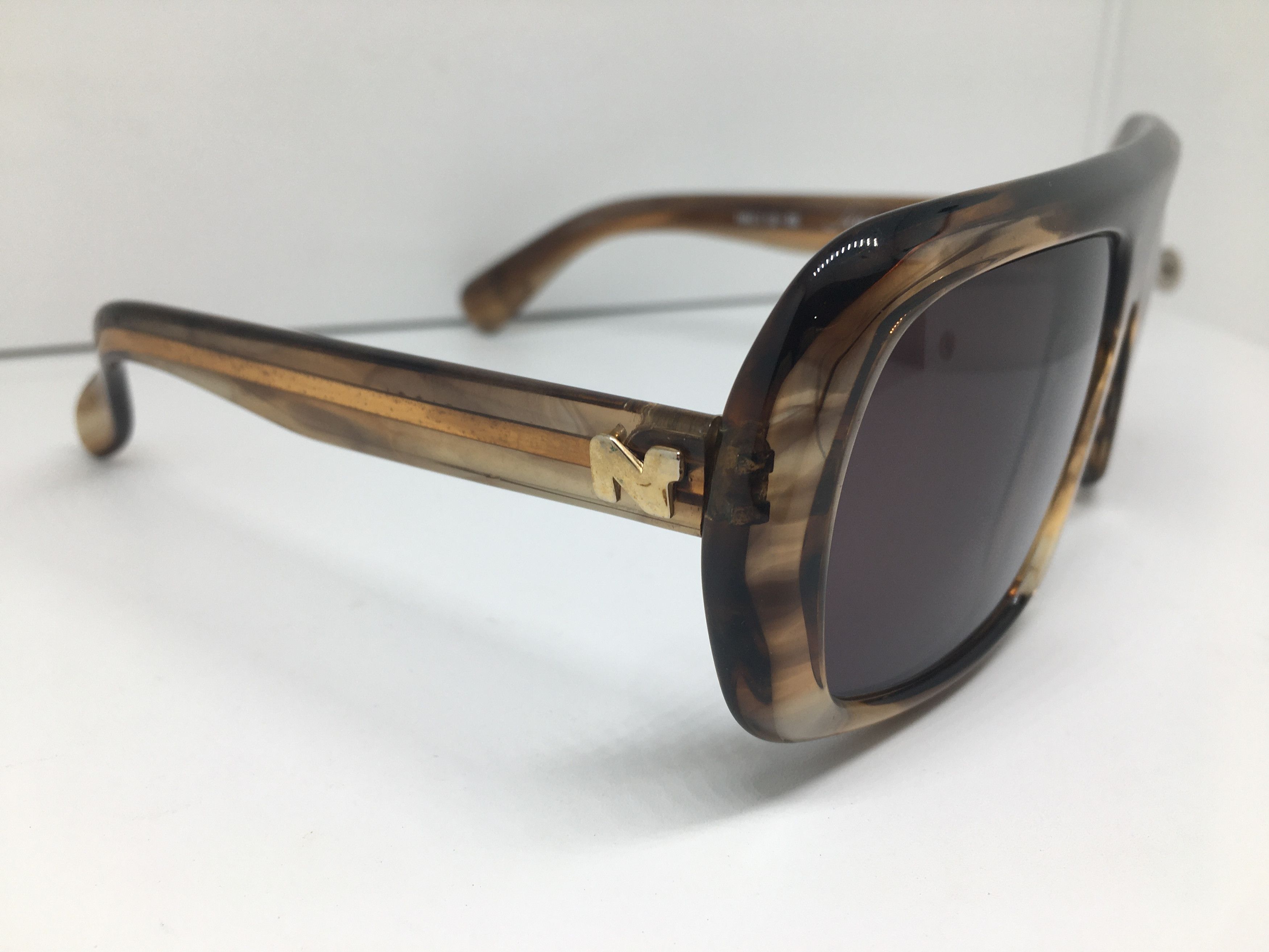 Vintage Vintage NINARICCI Paris NR0112 Avitor Sunglasses Frame Size ONE SIZE - 2 Thumbnail