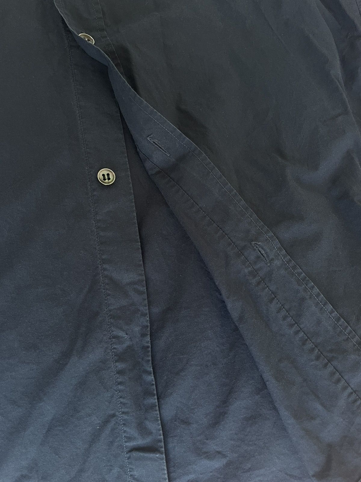 Maison Margiela Martin Margiela Vintage Navy Blue Cotton Shirt 50 Size Size US M / EU 48-50 / 2 - 8 Thumbnail