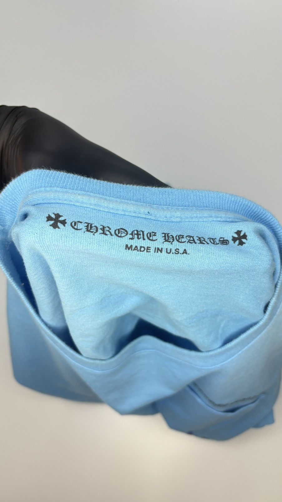 Chrome Hearts Chrome Hearts Matty Boy Long Sleeve Blue Brand New Print Size US L / EU 52-54 / 3 - 5 Thumbnail