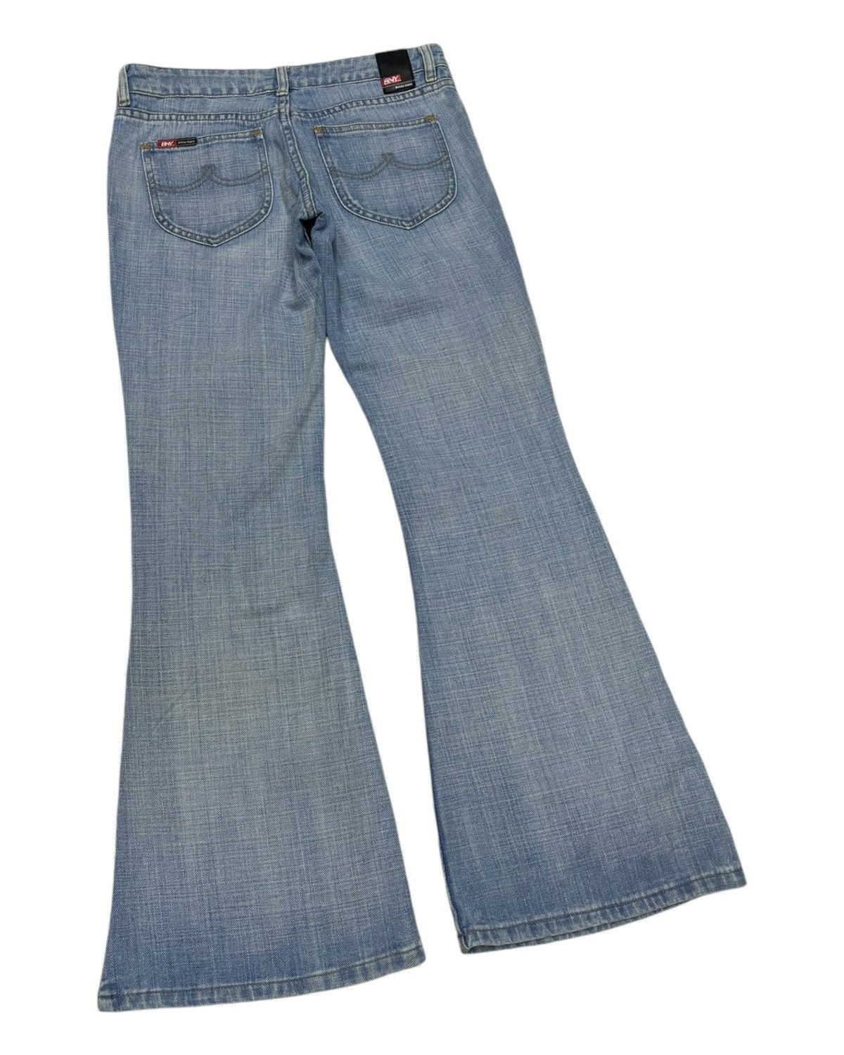 Flare💥90s Vintage Flared Distressed Denim Bny Jeans