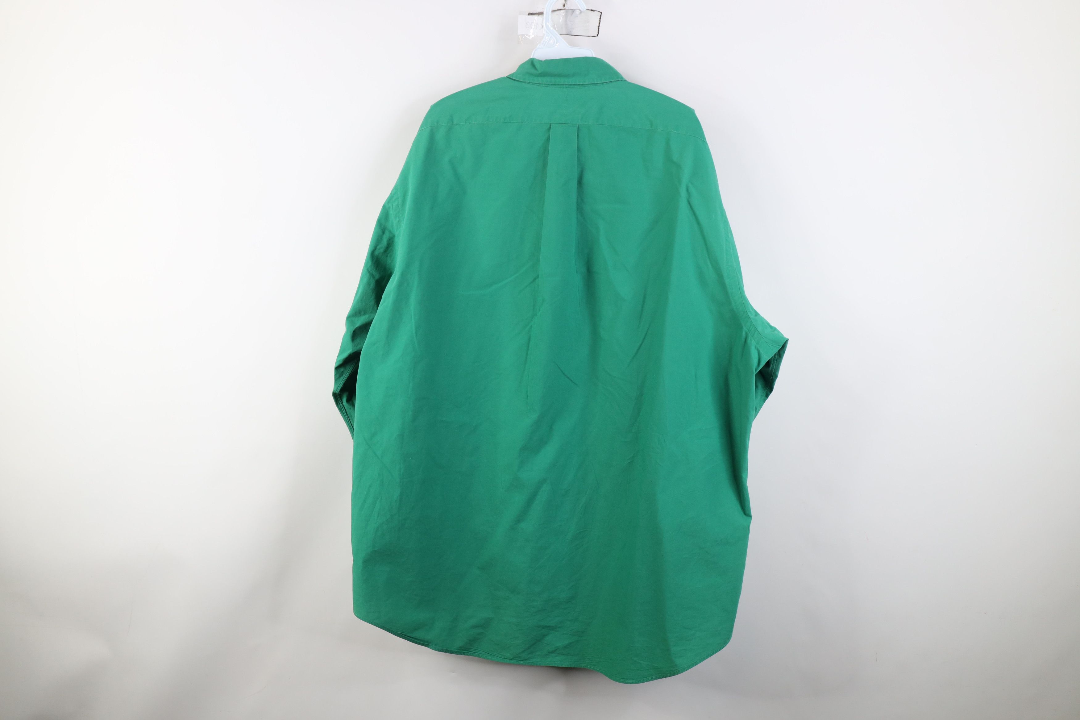 Ralph Lauren Vintage 90s Ralph Lauren Crest Collared Button Down Shirt Size US XL / EU 56 / 4 - 12 Thumbnail