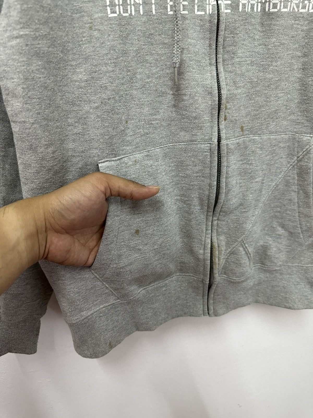 Japanese Brand × Vintage × Volcom Vintage Volcom Don’t Be Like Hamburger Big Logo Hoodie Size US M / EU 48-50 / 2 - 6 Thumbnail