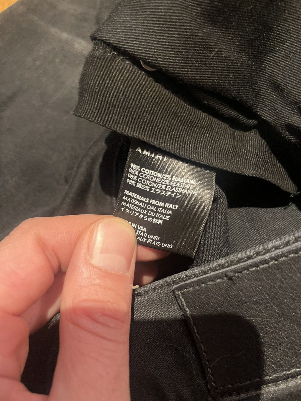 Amiri Amiri Broken Jeans Size US 29 - 17 Thumbnail