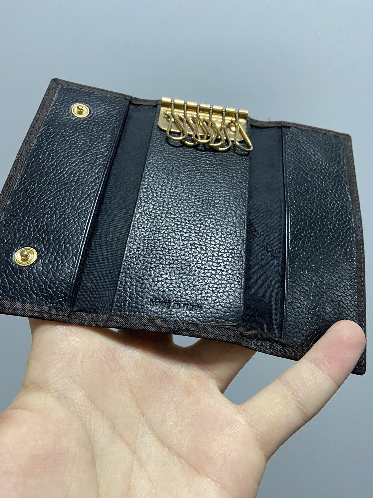 Dolce & Gabbana × Vintage Dolce Gabbana key holder monogram logo vintage Size ONE SIZE - 5 Thumbnail