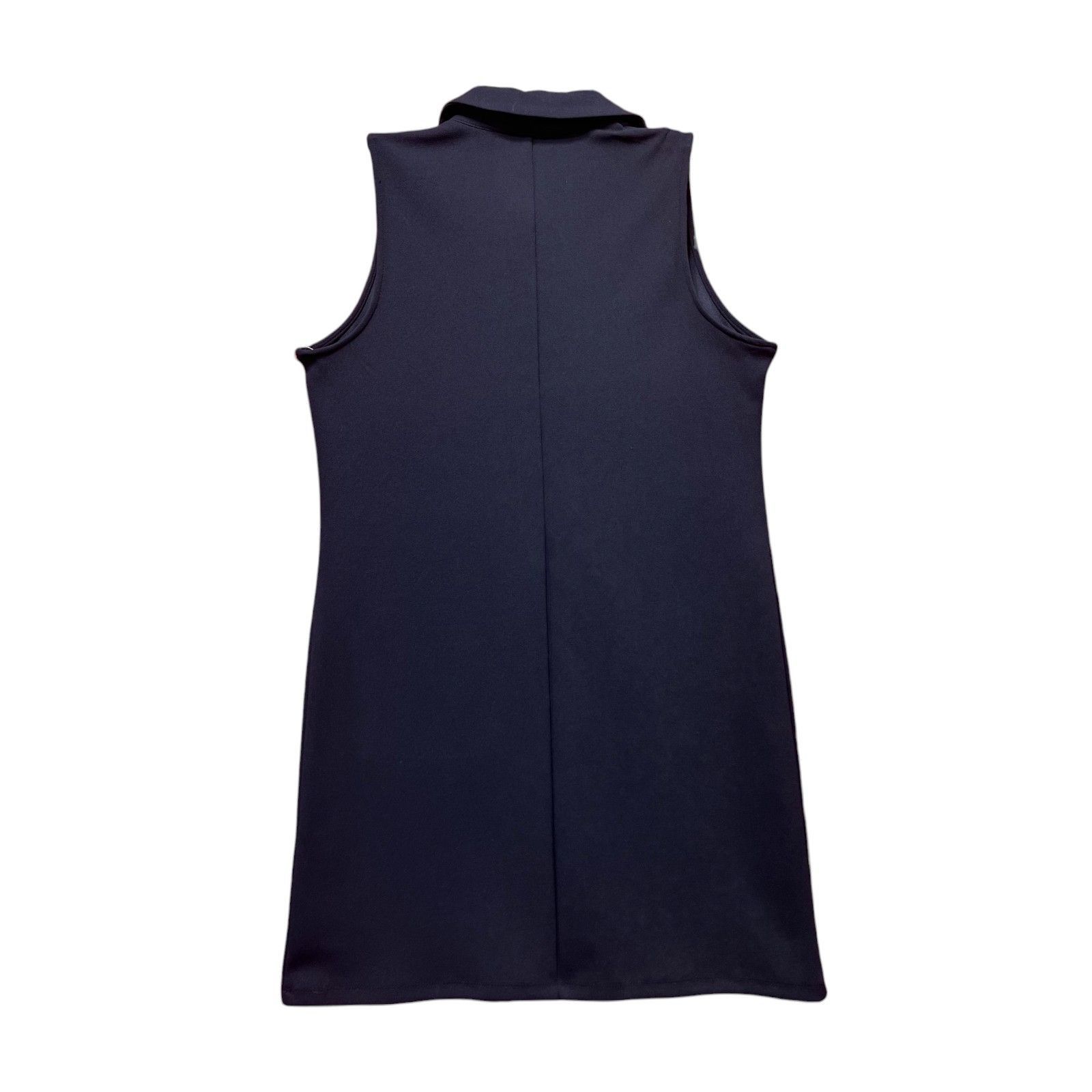 Other MSK - Women's Sleeveless Shift Dress Petite - Navy Blue - Pe Size M / US 6-8 / IT 42-44 - 4 Thumbnail