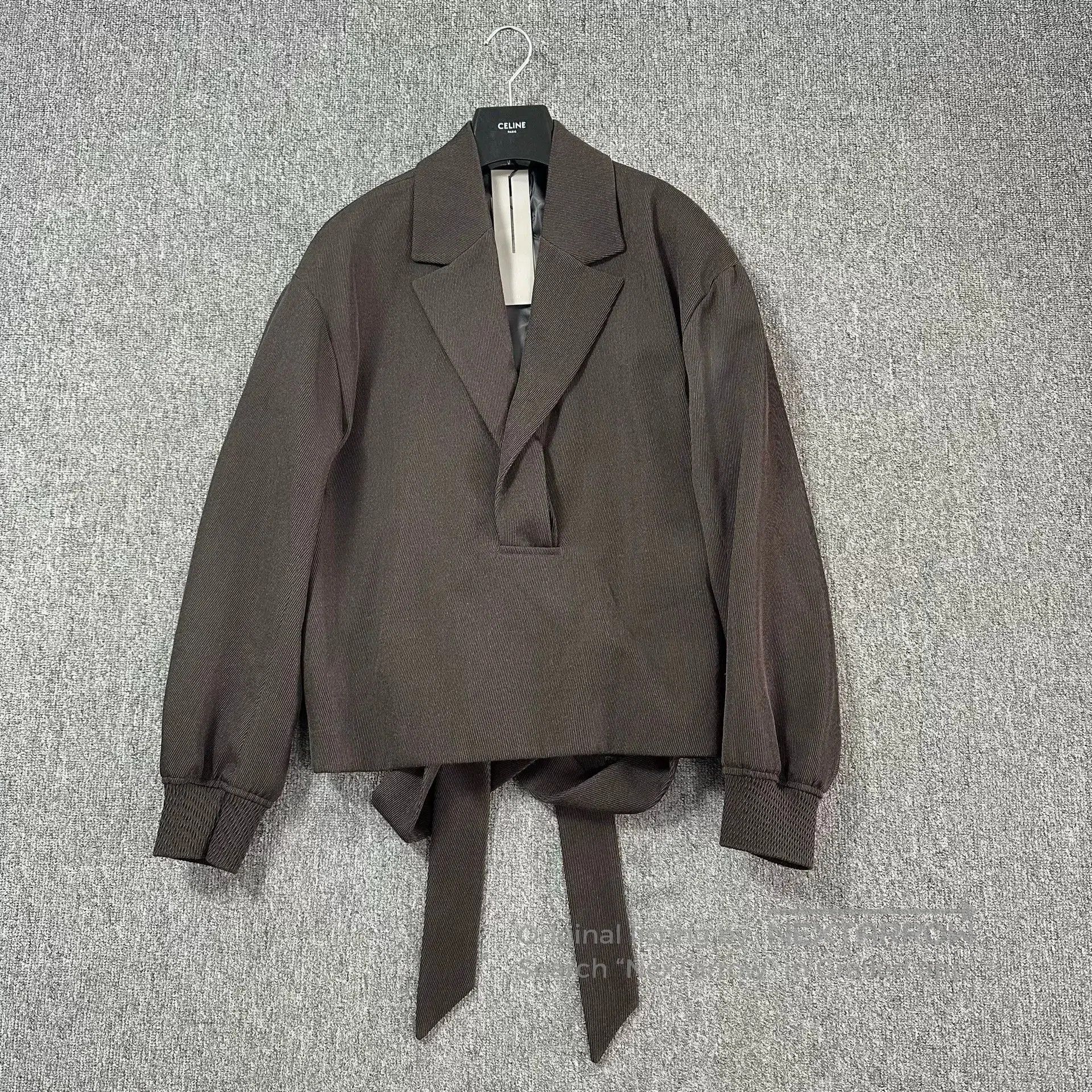 Dior Dior Man 23FW Wool Sash Pullover Jacket. Size US M / EU 48-50 / 2 - 1 Thumbnail