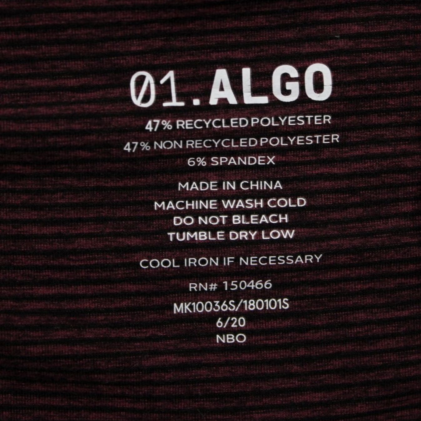 Vintage 01. Algo Hoodie Mens Large Red/Black 01. Performance Quick Dry UV SPF 40+ Stretch Shirt Hooded Pullover Size US L / EU 52-54 / 3 - 7 Thumbnail