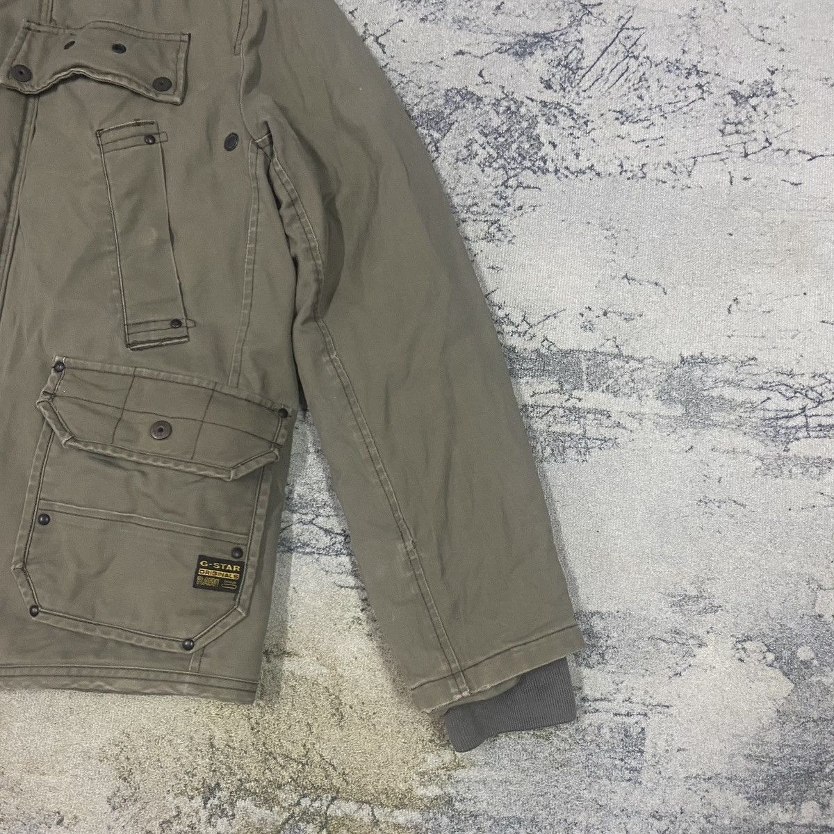 G-Star × Japanese Brand Vintage G star Military Combat Style Field Jacket Size US L / EU 52-54 / 3 - 7 Thumbnail