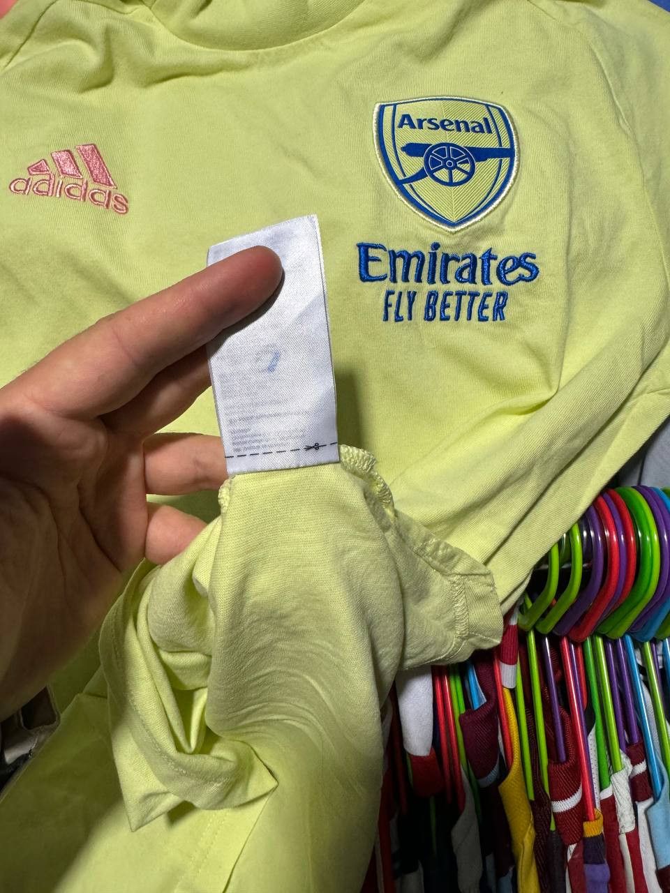 Adidas × Vintage Vintage Arsenal 2020 Pre Match Training Jersey Small Size US S / EU 44-46 / 1 - 16 Thumbnail