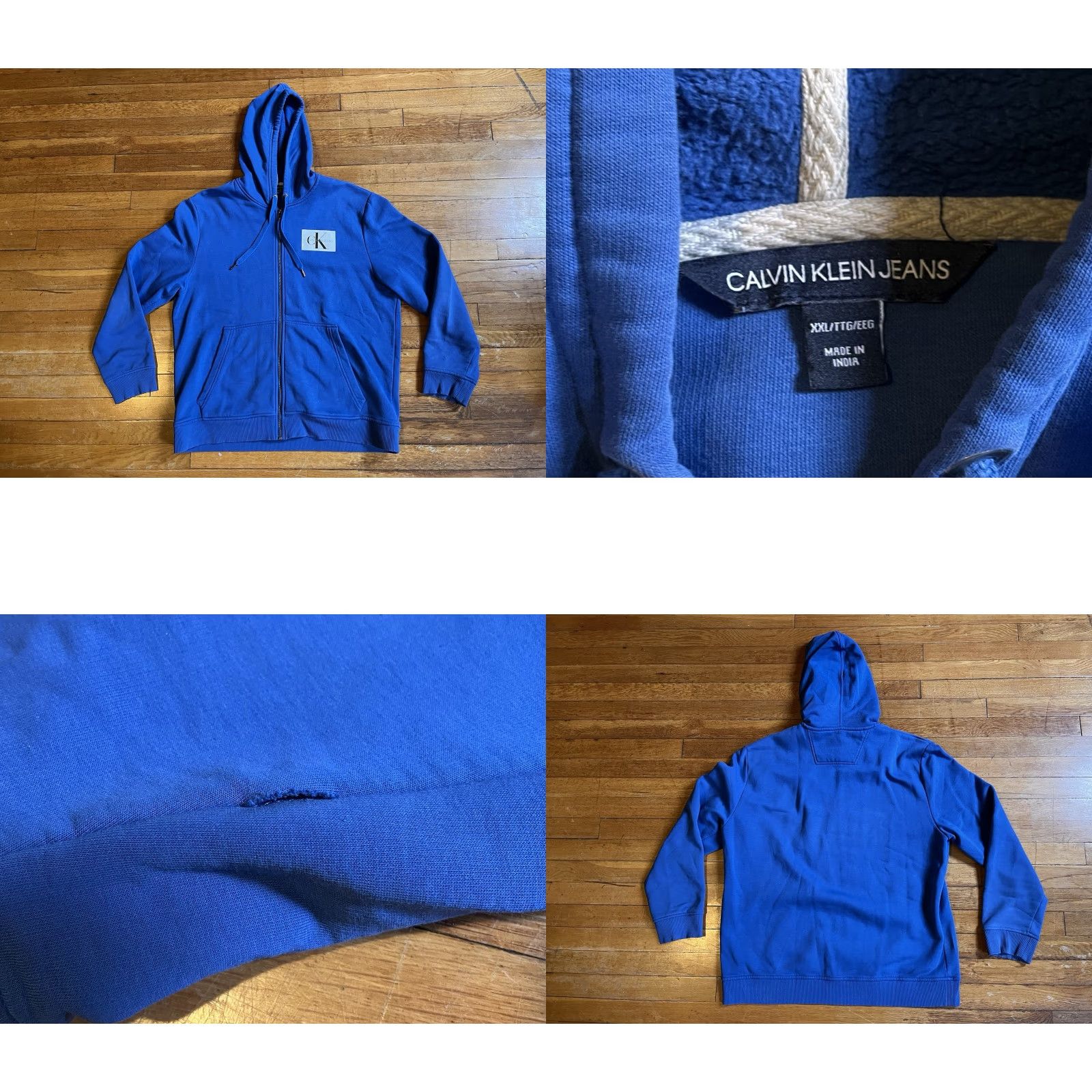 Under Armour Full Zip Sweatshirt Lot Men’s Extra Large Multicolor Under Armour Shirt XL Multicolor Pullover Hooded Pockets Men Size US XL / EU 56 / 4 - 8 Thumbnail