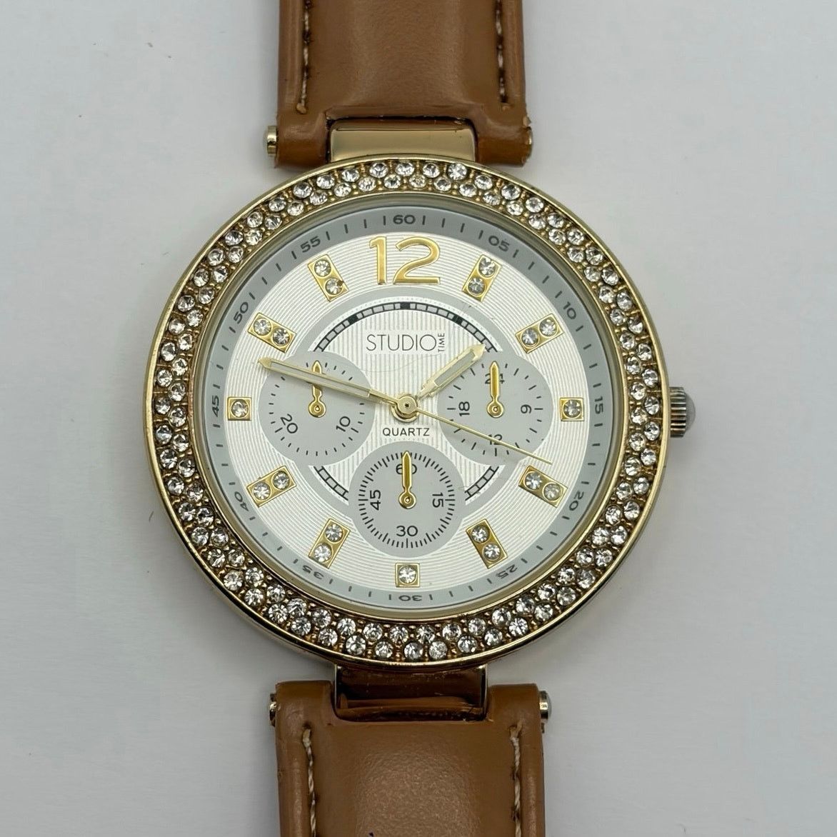 Other Gold & Brown Studio Time Watch Size ONE SIZE - 3 Thumbnail