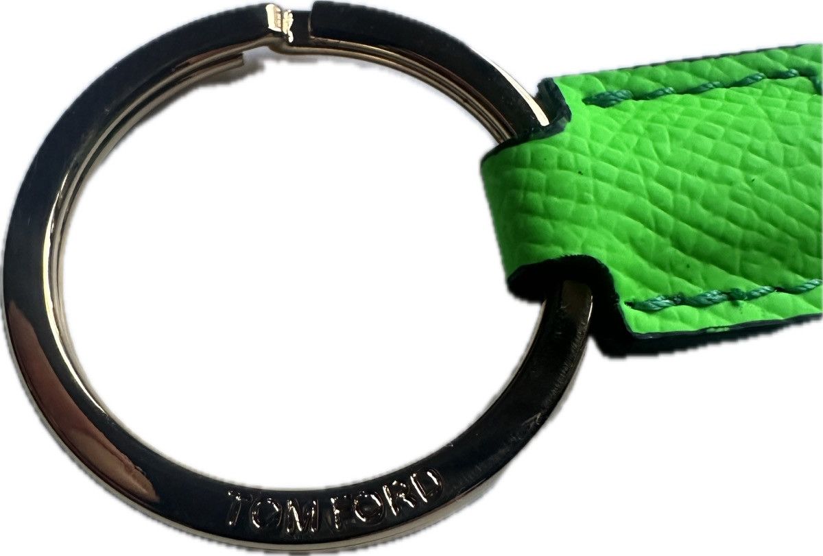 Tom Ford Tom Ford Neon Green Leather Key Holder NWT Size ONE SIZE - 7 Thumbnail