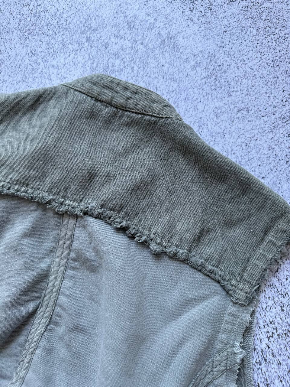 Designer × Haider Ackermann HAIDER ACKERMANN CROPPED VEST MULTI POCKET WAISTCOAT JACKET Size S / US 4 / IT 40 - 12 Thumbnail