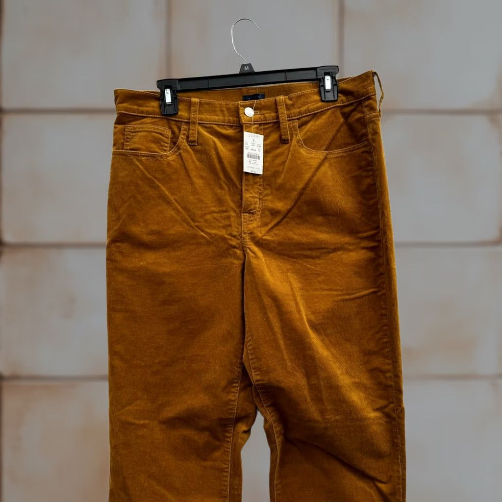 J.Crew VINTAGE? NEw J.Crew Women's 31T 31x32 Brown Corduroy Straight Fit Pants Chinos - Cotton Corduroy Chino Pants Womens 31 In. Brown Size 24" / US 00 / IT 34 - 1 Thumbnail
