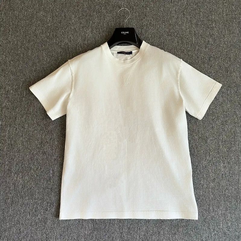 Louis Vuitton Louis Vuitton White Cotton Men's T-shirt 0089 Size US S / EU 44-46 / 1 - 1 Thumbnail