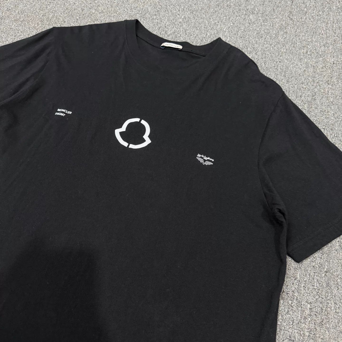 Moncler Moncler x Hiroshi Fujiwara Black Short Sleeve Tee M 99 New Size US M / EU 48-50 / 2 - 3 Thumbnail