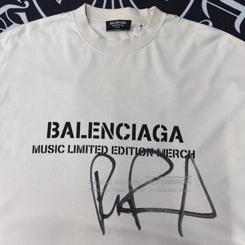 Balenciaga Balenciaga x RuPaul Beige Limited Tee. Size US XL / EU 56 / 4 - 3 Thumbnail