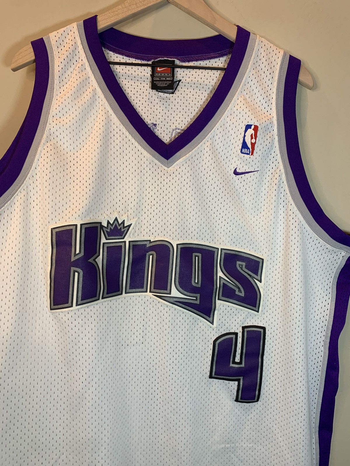 NBA × Nike × Vintage *RARE* Vintage Chris Webber Sacramento Kings Nike NBA Jersey Size US XXL / EU 58 / 5 - 3 Thumbnail