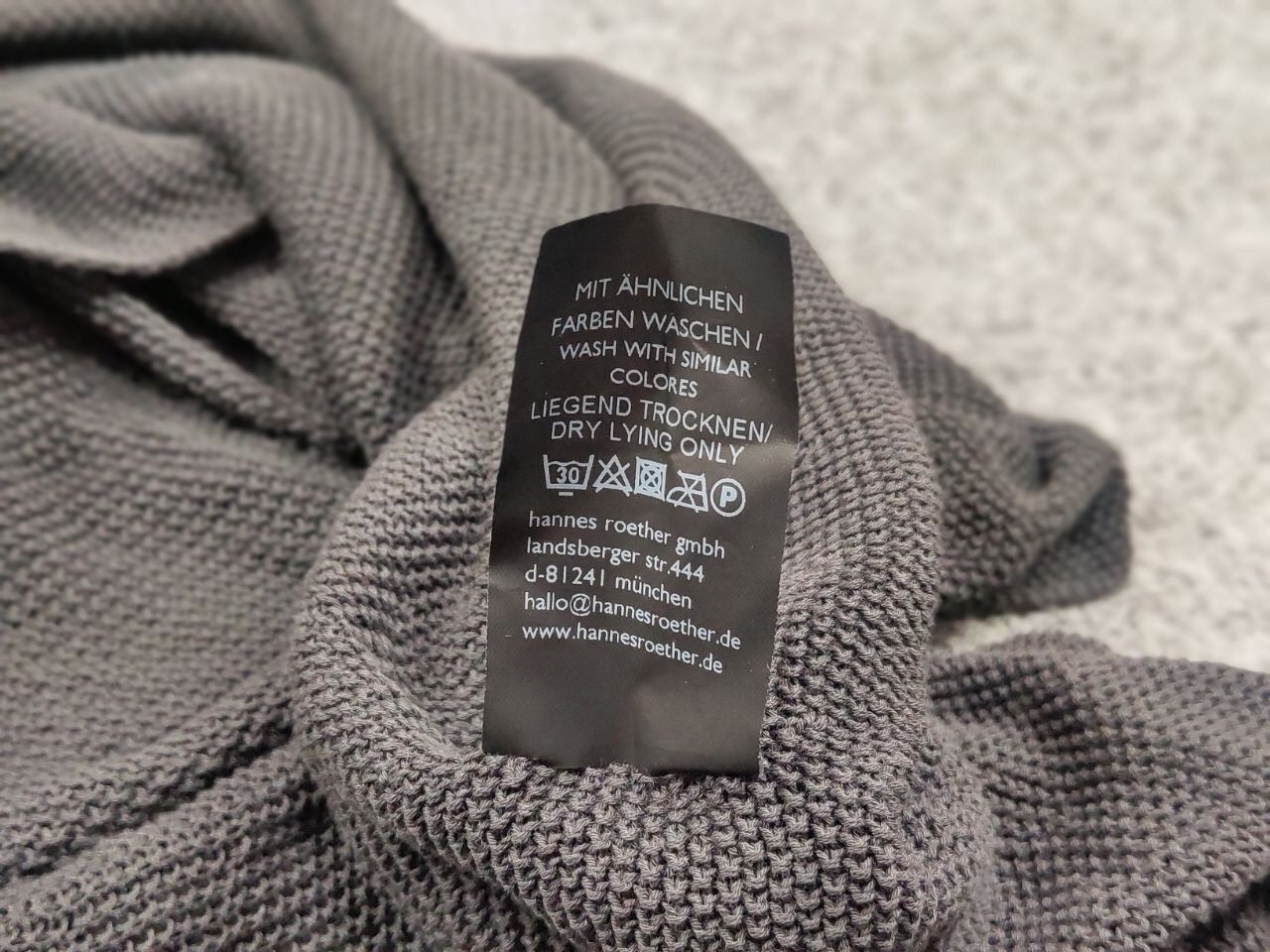 hannes roether Hannes Roether Design Gray Light Long sleeve Wrap Cardigan Size M / US 6-8 / IT 42-44 - 19 Thumbnail