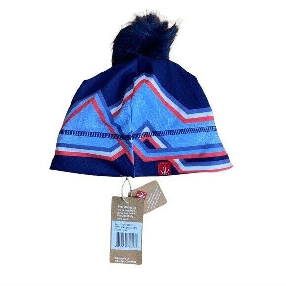 Designer NWT Krimson Klover Mile High HAT Beanie Colorado Removable P Size ONE SIZE - 8 Thumbnail