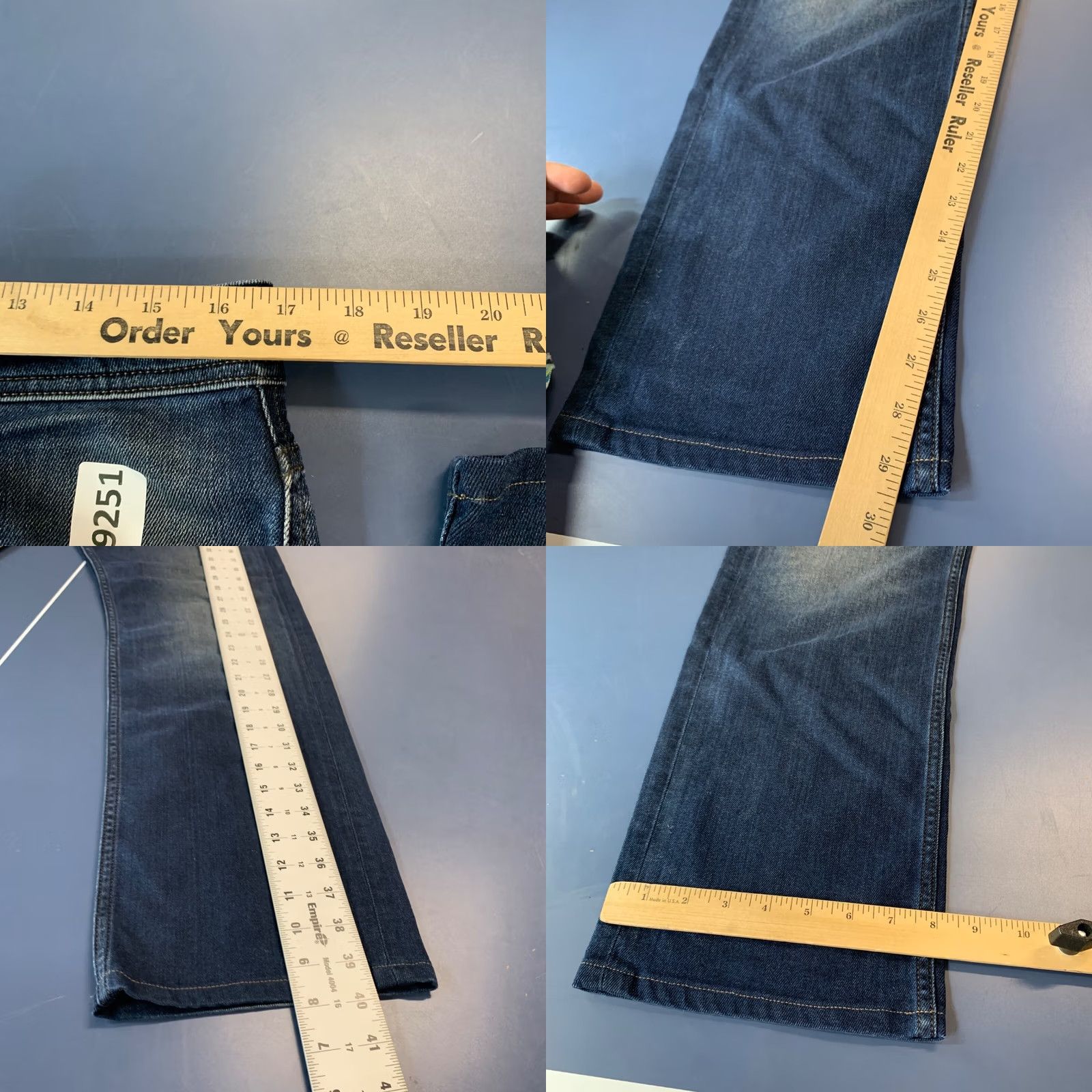 Diesel VINTAGE Diesel Denim Jeans Men Relaxed LARKEE Dark Whisker Baggy 31x32 Fits 33x29.5 Size US 31 - 10 Thumbnail