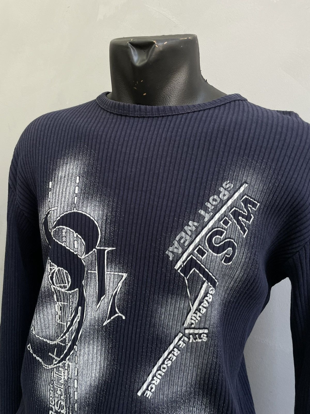 Diesel Rare Diesel style overprint japanese style sweater Size US M / EU 48-50 / 2 - 2 Thumbnail