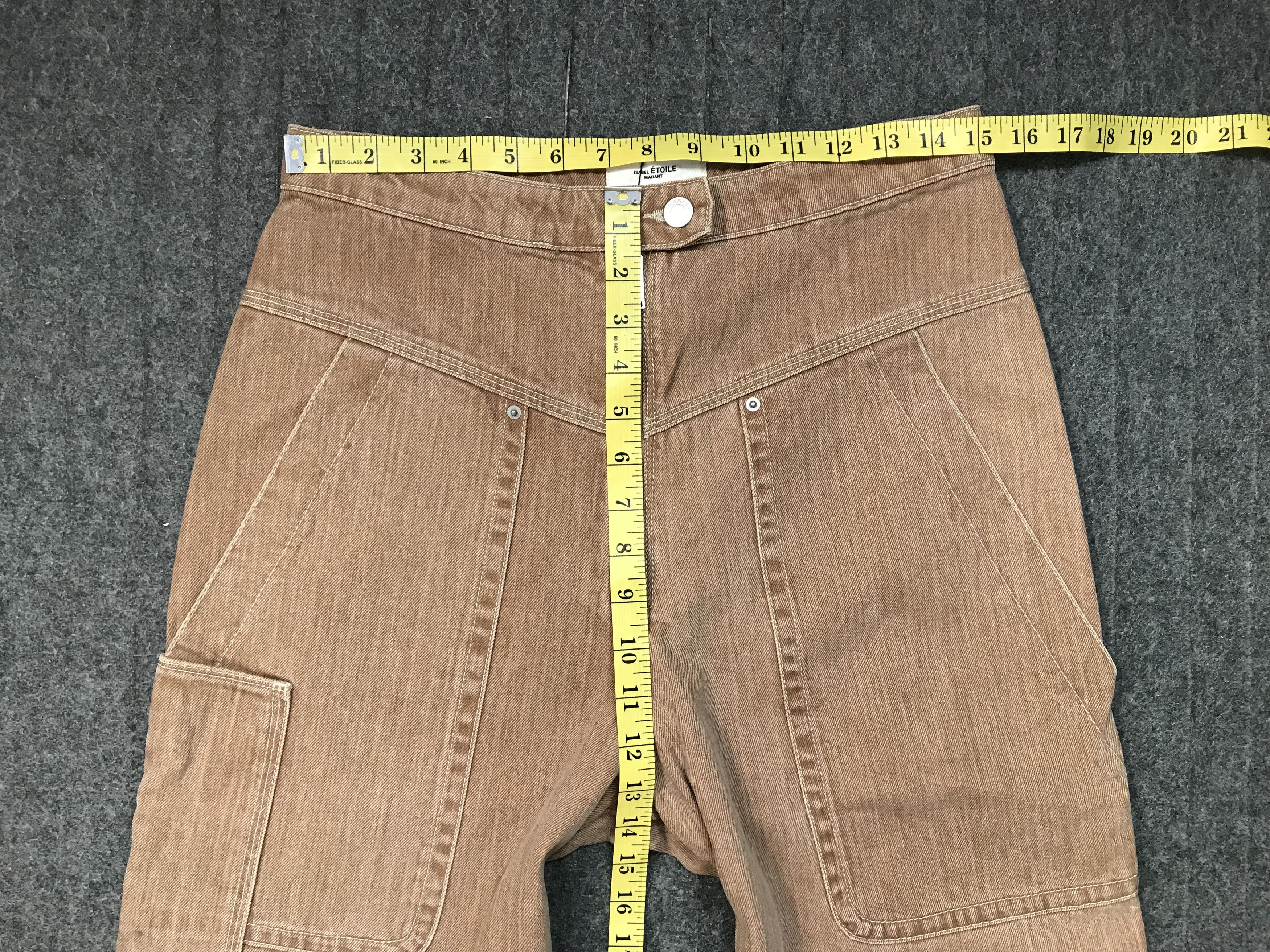 Isabel Marant Etoile Isabel ÉTOILE MARANT Straight Cut Workwear Carpenter Jeans Size 30" / US 8 / IT 44 - 14 Thumbnail
