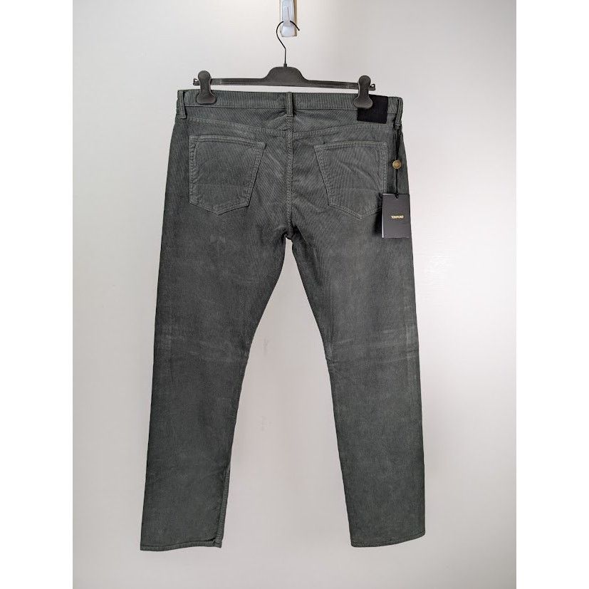 Tom Ford o1rshd1 Denim Straight Jeans in Dark Grey Size US 38 / EU 54 - 14 Thumbnail