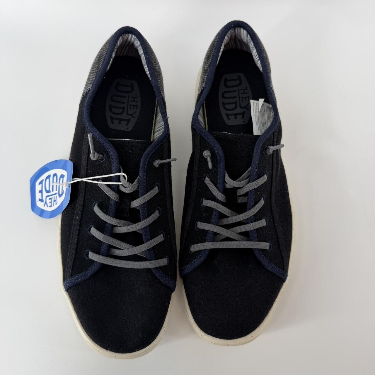 Other NWT Hey Dude men's flat shoes CODY M COASTLINE Navy M11 Size US 11 / EU 44 - 2 Thumbnail
