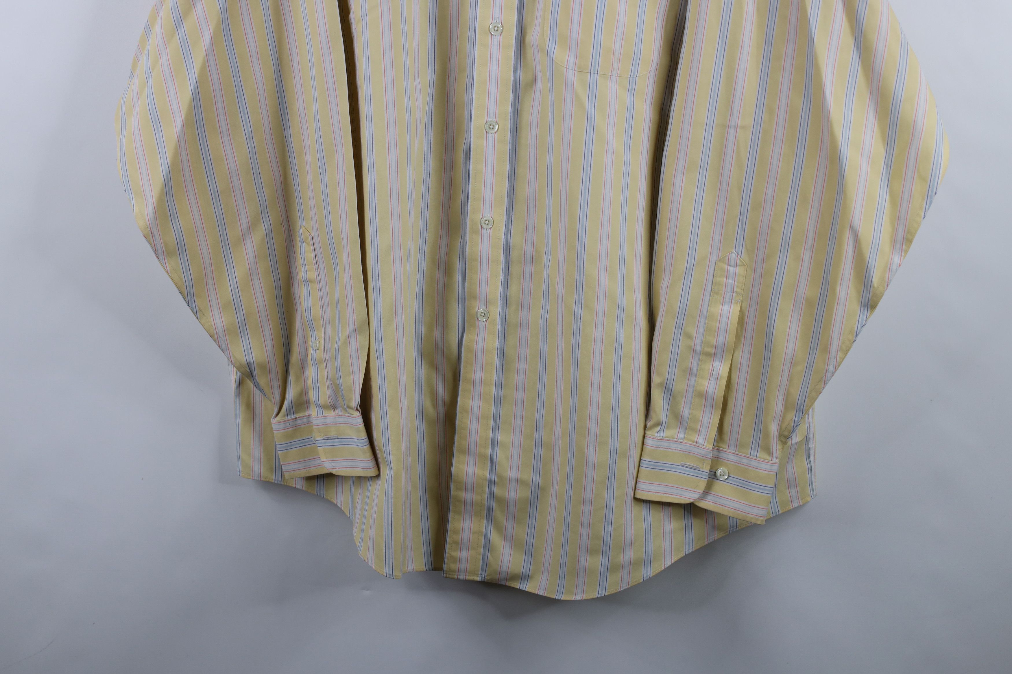 Brooks Brothers × Vintage Vintage Brooks Brothers Cotton Button Down Shirt OCBD Size US XXL / EU 58 / 5 - 3 Thumbnail