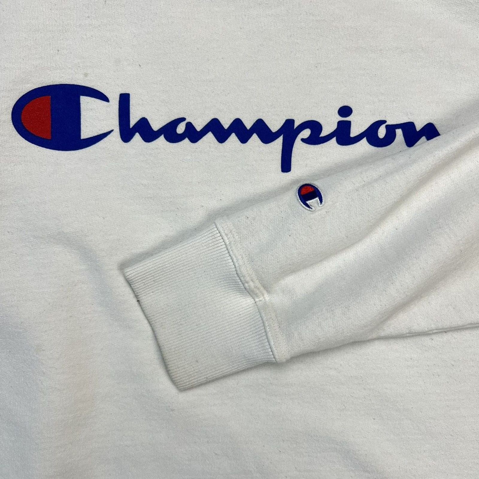Champion × Vintage Champion Sweatshirt Authentic Athletic Script Pullover Crew Size US M / EU 48-50 / 2 - 2 Thumbnail
