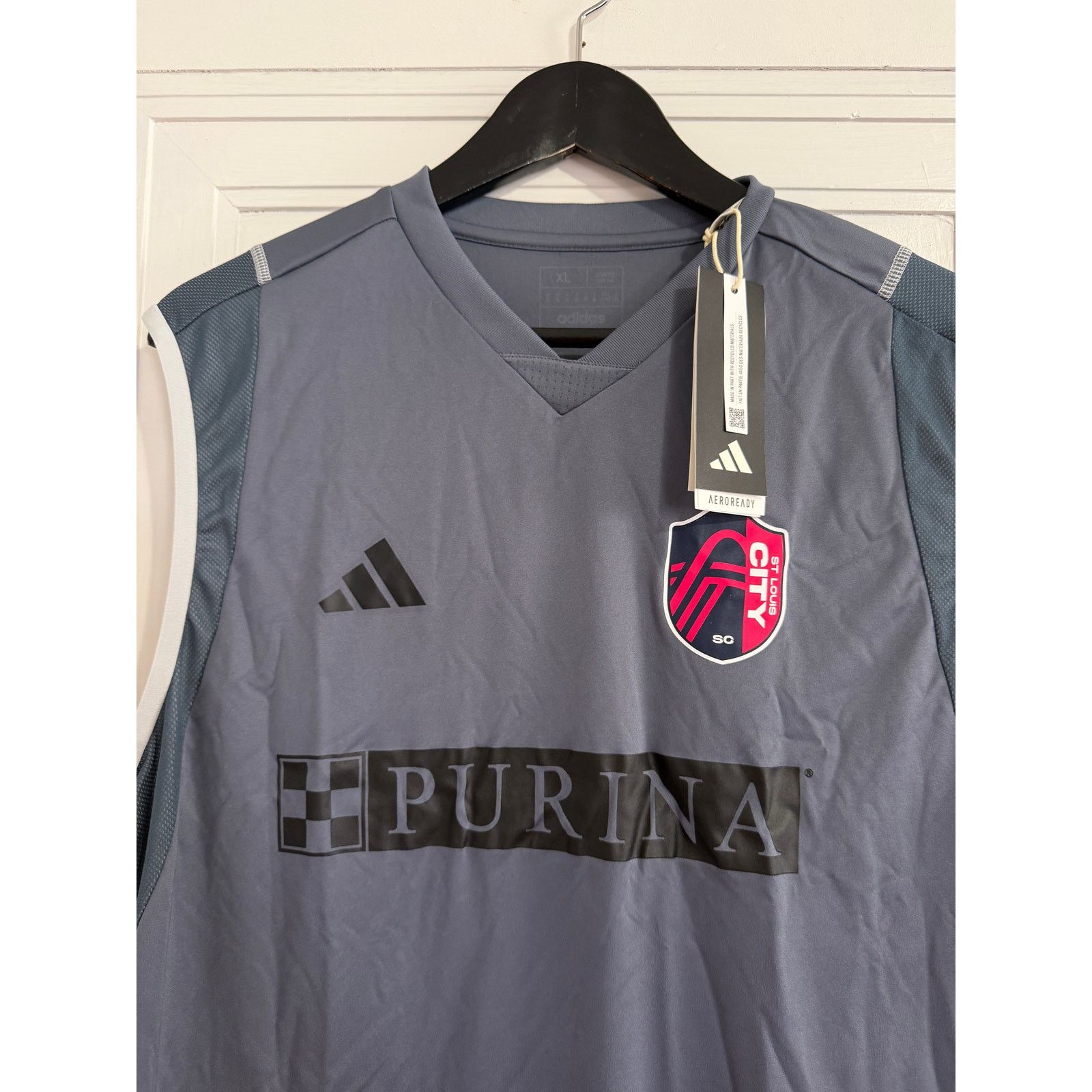 Adidas NWT St. Louis City FC Training Jersey Men's Size XL Size US XL / EU 56 / 4 - 2 Thumbnail