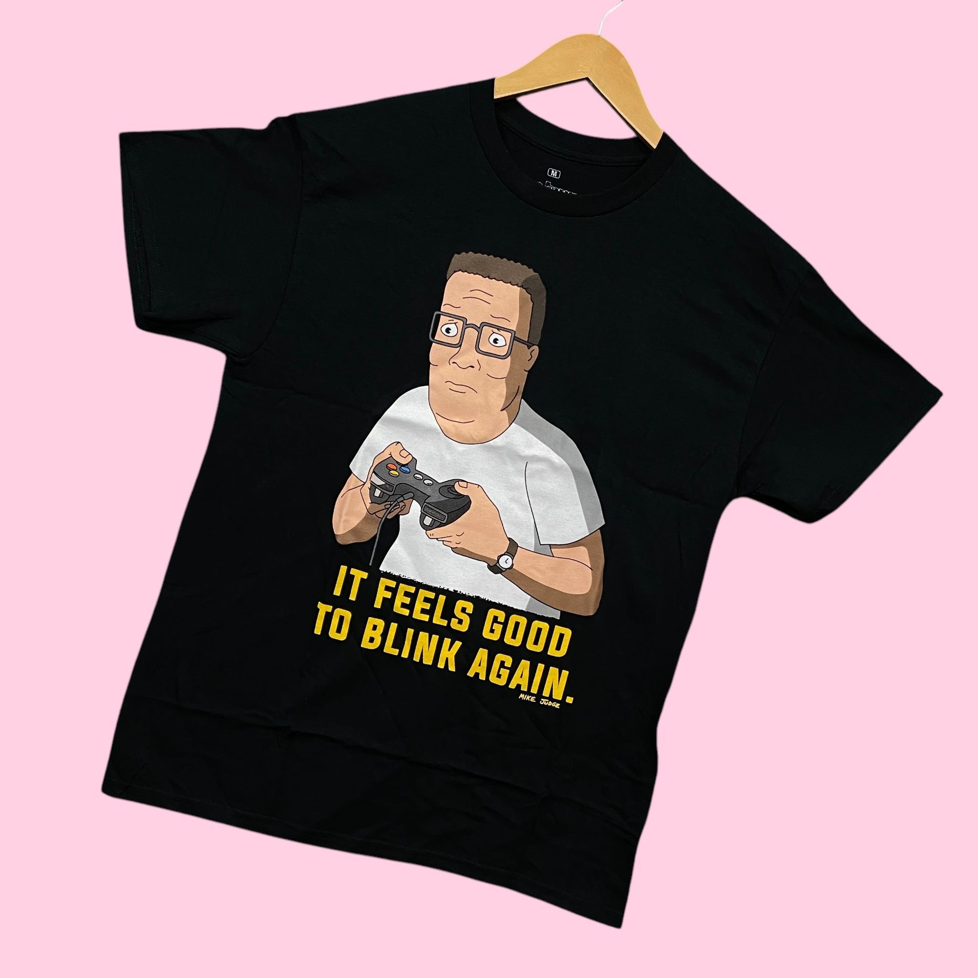 Cartoon Network King of the Hill Hank Hill Feels Good to Blink Again Tee M Size US M / EU 48-50 / 2 - 3 Thumbnail